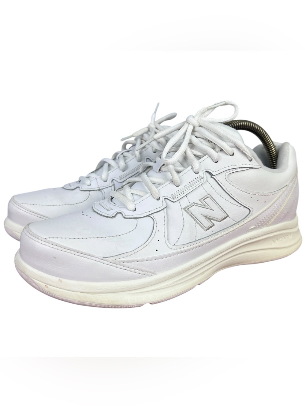 New Balance 577V1 Perforated Walking Mens White Athletic Shoes MW577WT SZ 9.5 D